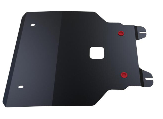 АвтоБРОНЯ 111021071 — Защита картера и КПП для Honda Jazz 2008–2015 (1.2, 1.4), сталь, комплект с крепежом