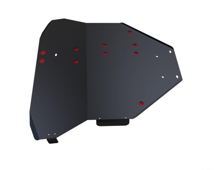 АвтоБРОНЯ 111038101 Защита картера и КПП для Mazda 323