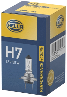 BEHR/HELLA/PAGID 8GH 223 498-031 - Лампа накаливания, фара дальнего света