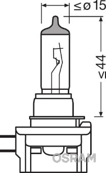 OSRAM 64241 - Лампа накаливания, фара дальнего света