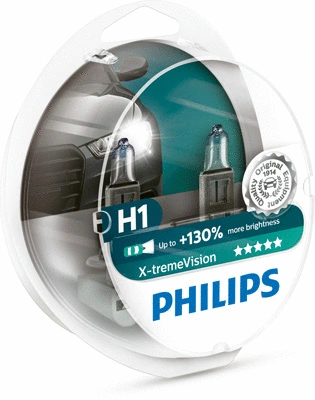 PHILIPS 12258XV+S2 - Лампа накаливания, фара дальнего света