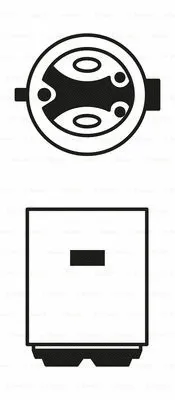 BOSCH 1 987 302 105 - Лампа накаливания, основная фара