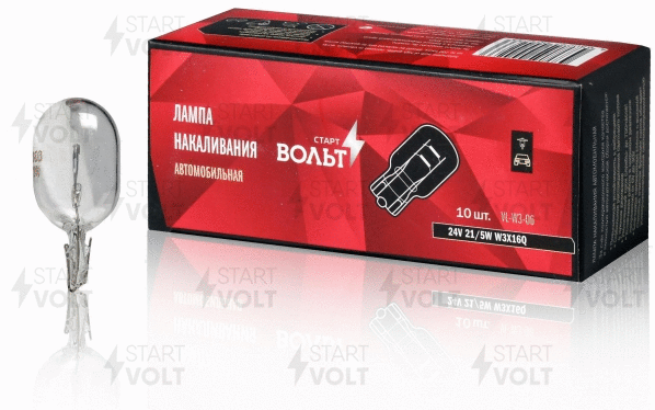 STARTVOLT VL-W3-06 - Лампа накаливания, фонарь сигнала тормоза/задний габаритный