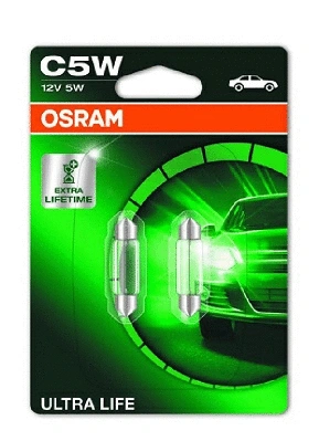 OSRAM 6418ULT-02B - Лампа накаливания, фонарь освещения номерного знака