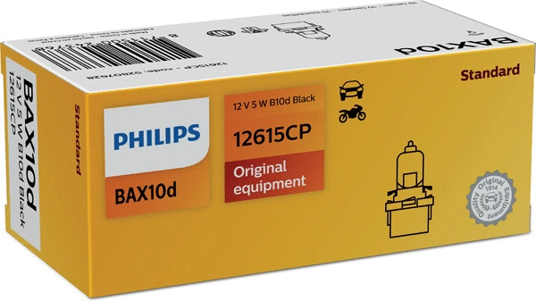 PHILIPS 12615CP - Лампа накаливания, освещение щитка приборов