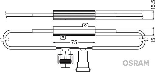 OSRAM LEDCBCTRL103 - Комплект проводов