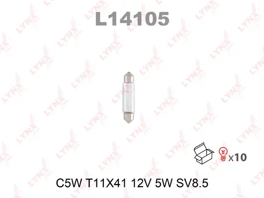 LYNXAUTO L14105 - Лампа накаливания