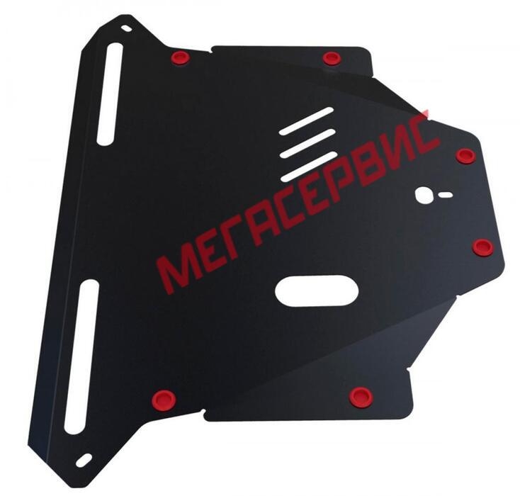 АвтоБРОНЯ 111021101 Защита картера и КПП для Honda CR-V II (2002-2006)