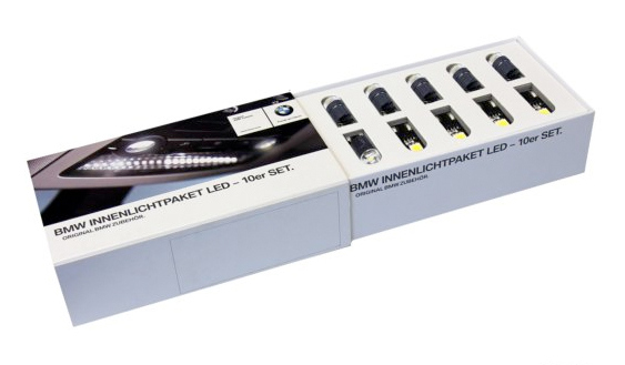 BMW 63122212788 - Светодиодная подсветка салона BMW, 10 светодиодных модулей