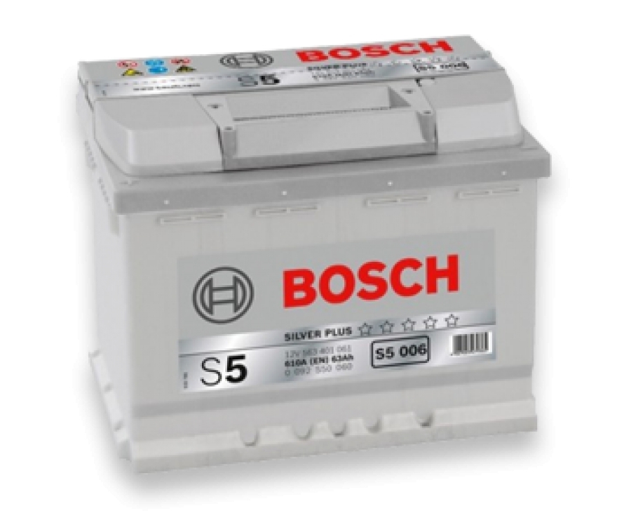 Изображение Батарея аккумуляторная S5 Silver Plus, 12в 63а/ч Батарея аккумуляторная S5 Silver Plus, 12в 63а/ч