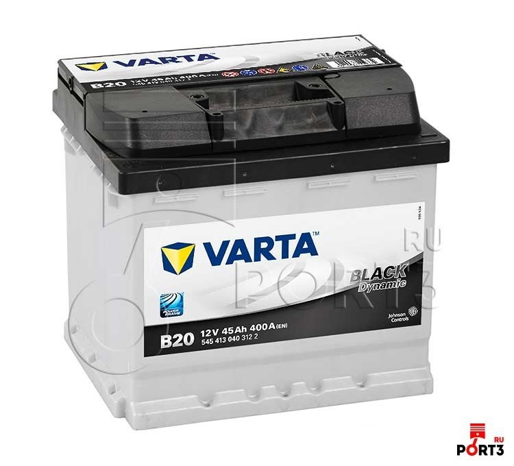 Батарея аккумуляторная Black Dynamic, 12в 45а/ч