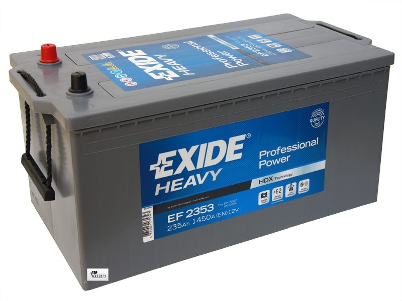 Аккумулятор грузовой EXIDE Power Pro EF2353 235 Ач