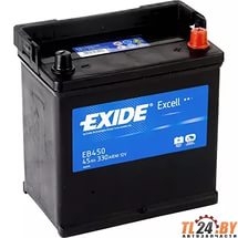 Батарея аккумуляторная Excell, 12в 45а/ч