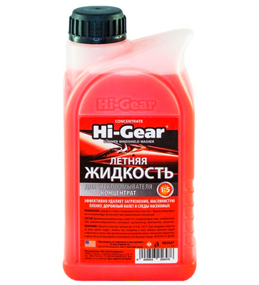 Hi-Gear HG5647 1л Лето Концентрат стеклоомывающей жидкость