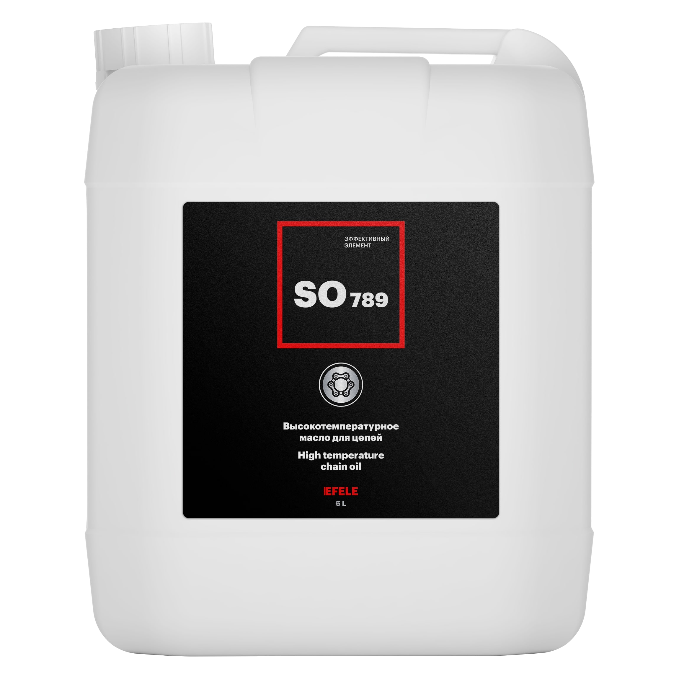 Изображение Масло термостойкое цепное Efele SO-789 5 л Масло термостойкое цепное Efele SO-789 5 л