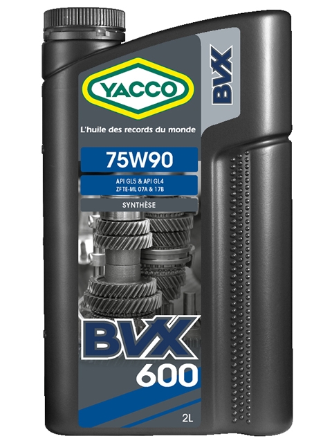 Yacco BVX 600 75W-90 2л Трансмиссионное масло
