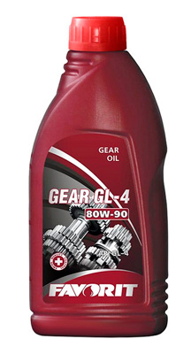 Масло для МКПП Favorit Gear 80W-90 GL-4 1л. 99925