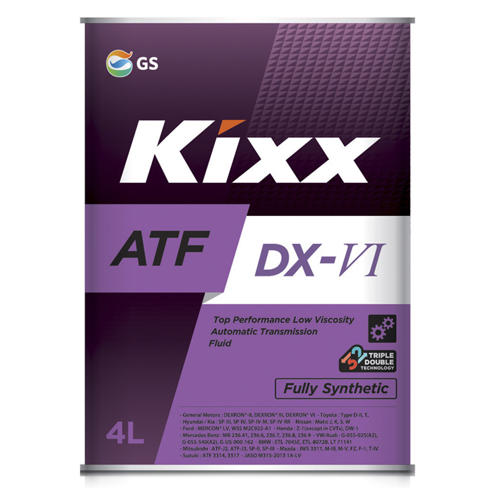 Масло трансмиссионное Kixx L252444TE1 ATF Dexron VI 4л