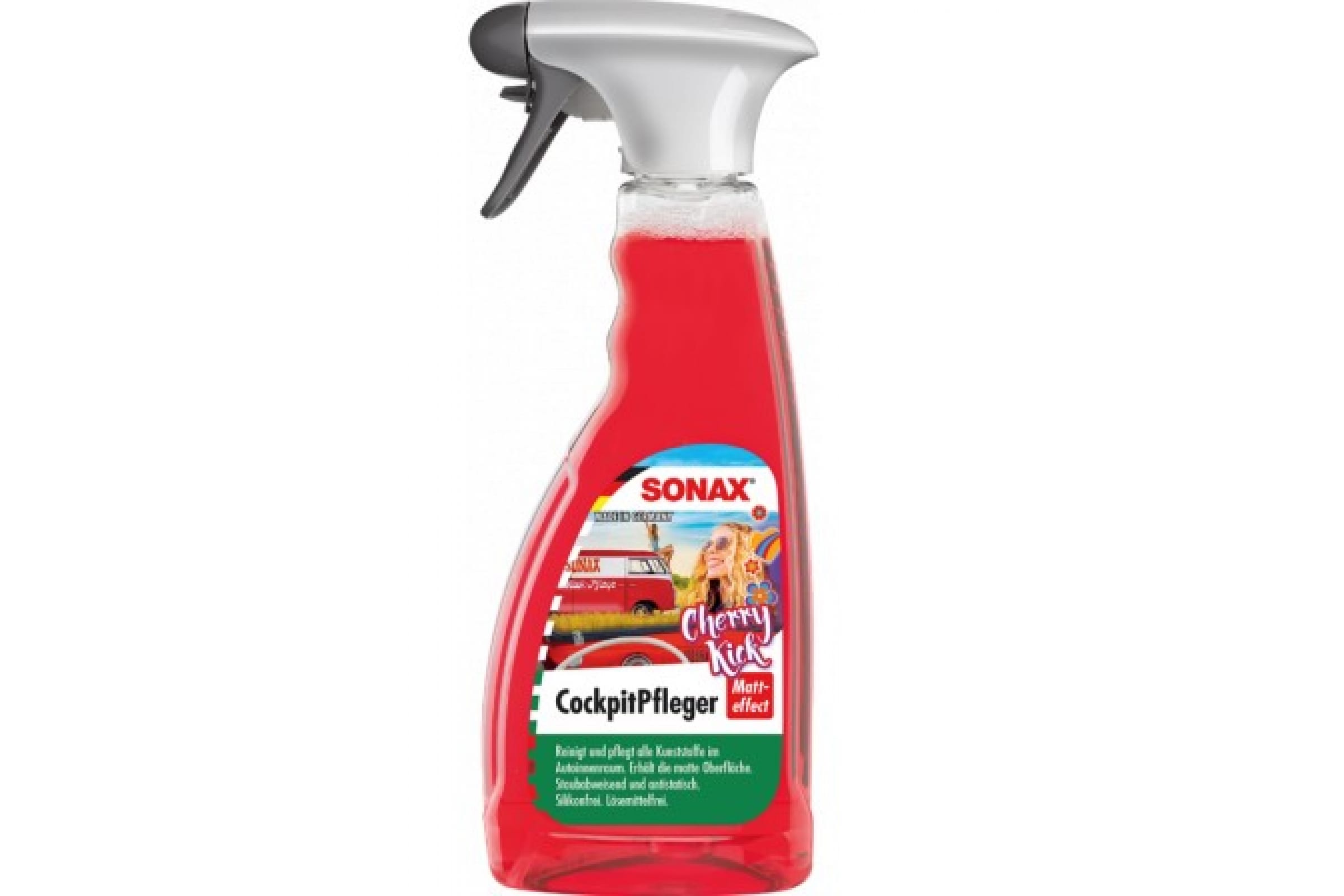 Очиститель пластика Sonax Cockpit Pfleger матовый эффек вишня 500 мл