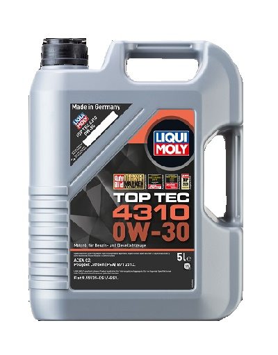 Масло моторное Liqui Moly TOP TEC 4310 0W-30 5л
