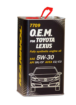 Масло моторное Mannol O.E.M for Toyota Lexus 5W-30 4л (metal)