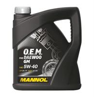 Масло моторное Mannol 7711 O.E.M. for Daewoo GM 5W-40, 4л