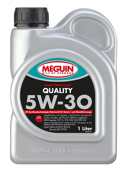 Моторное масло Meguin MEGOL QUALITY 5W-30 1л