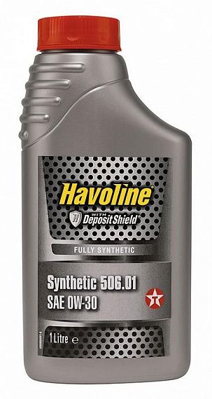 Моторное масло Texaco Havoline Synthetic 506.01 0W-30 1 л