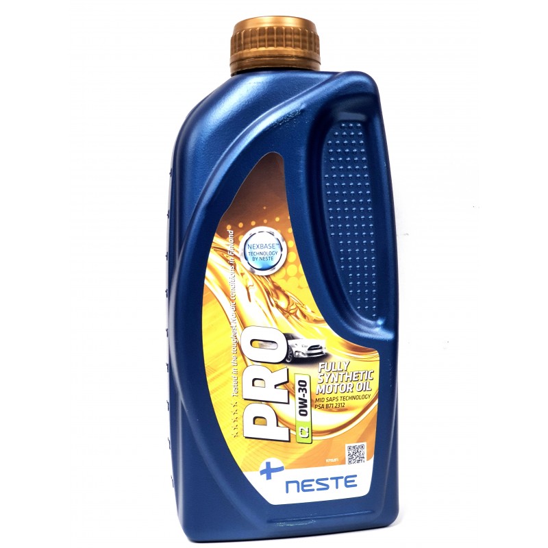 Масло моторное Neste Pro С2 0W-30 1 л