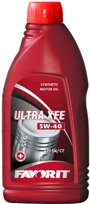 Масло моторное Favorit Ultra XFE SN/CF 5W-40 1л