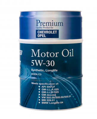 Масло моторное Fanfaro for Chevrolet Opel 5W-30 60л (SP)