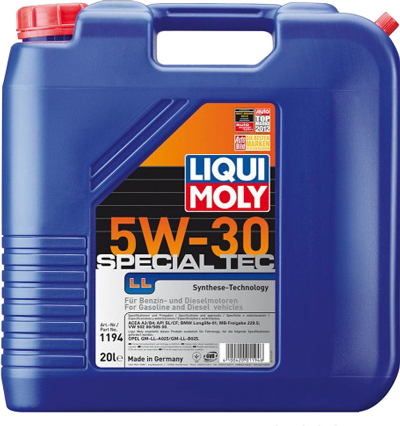 Масло моторное Liqui Moly Special Tec LL 5W-30 20л