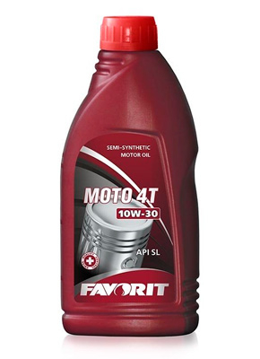 Масло моторное Favorit 4-Takt API SL 10W-30 0,5л