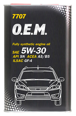 Масло моторное Mannol O.E.M for Ford Volvo 5W-30 1л (metal)