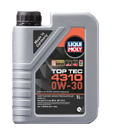 Масло моторное Liqui Moly TOP TEC 4310 0W-30 1л