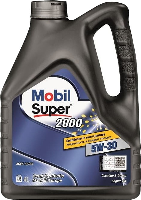 Масло моторное Mobil Мобил Super 2000 X1 5W-30 4 л