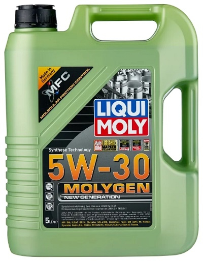 Масло моторное Liqui Moly MOLYGEN NEW GENERATION DPF 5W-30 1л