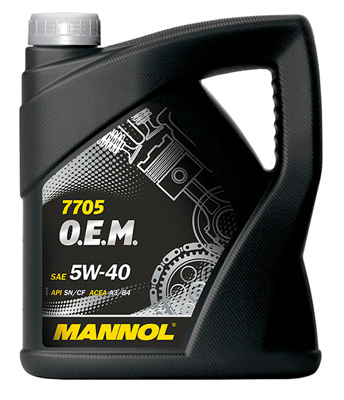 Масло моторное Mannol O.E.M for Renault Nissan 5W-40 4л