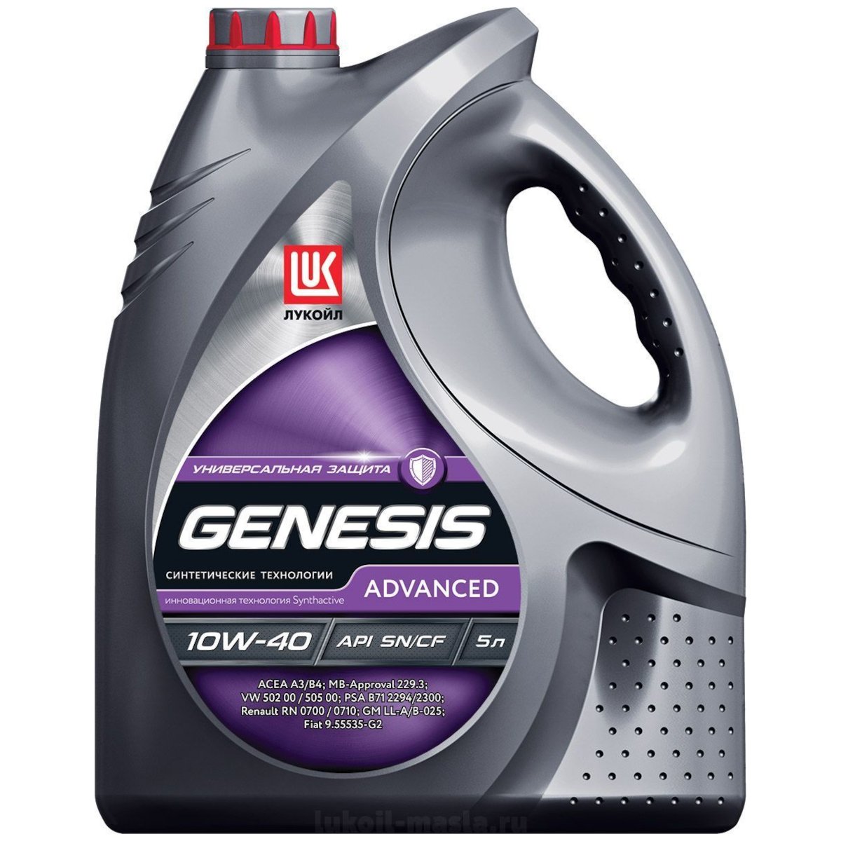Масло моторное Лукойл GENESIS ADVANCED 10W-40 5л 1632651