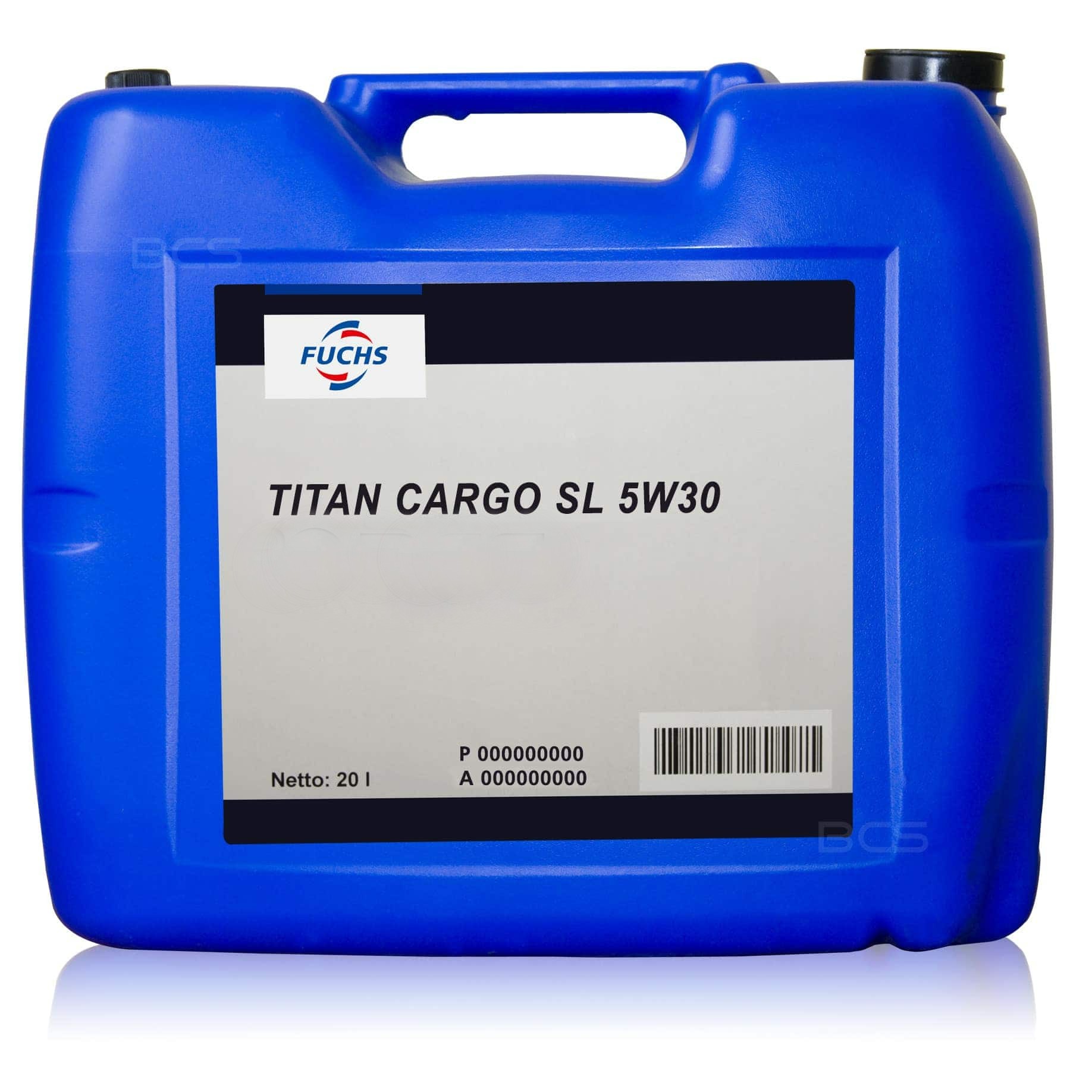 Масло моторное Fuchs CARGO SL 5W-30 20л 600862176