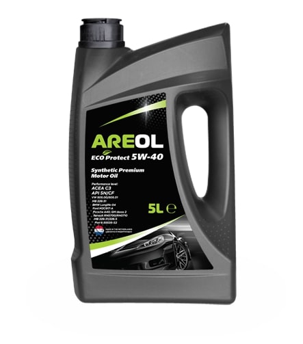 Масло моторное Areol Eco Protect 5W-40 5л 5W40AR062