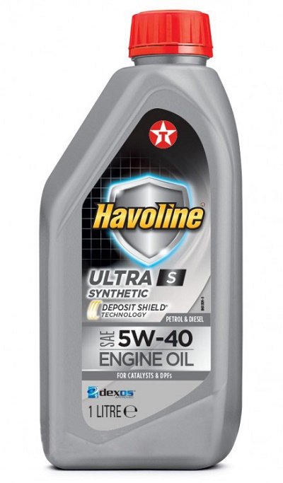 Моторное масло Texaco HAVOLINE ULTRA S 5W-40 1л