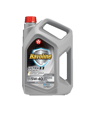 Моторное масло Texaco HAVOLINE ULTRA S 5W-40 4л