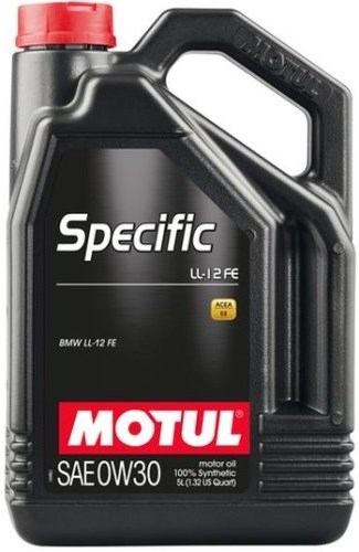 Масло моторное Motul Мотюль Specific LL-12 FE 0W-30 5 л 107302