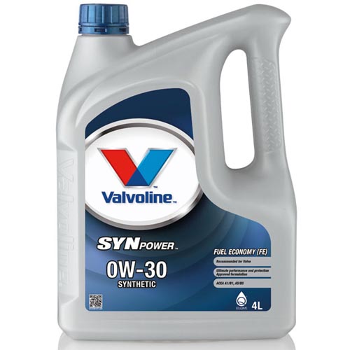 Масло моторное Valvoline SynPower FE 0W-30 4л 872564