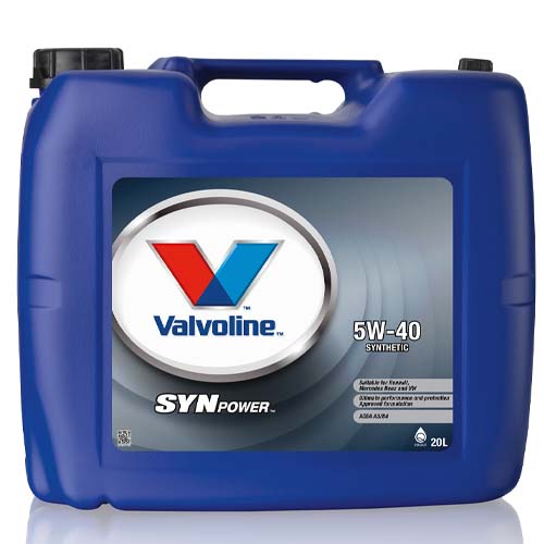 Масло моторное Valvoline SynPower 5W-40 872384 20л