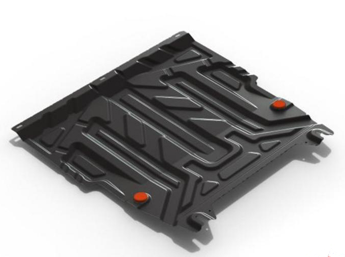 АвтоБРОНЯ 111018063 Защита картера + КПП для Ford Fiesta, Ford Fusion