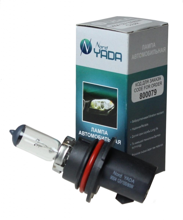 NORD YADA 800079 - АВТОЛАМПА HB1(9004) 12V100/80W