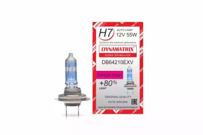 DYNAMAX DB64210EXV - Лампа галогеновая H7 Xtream Vision