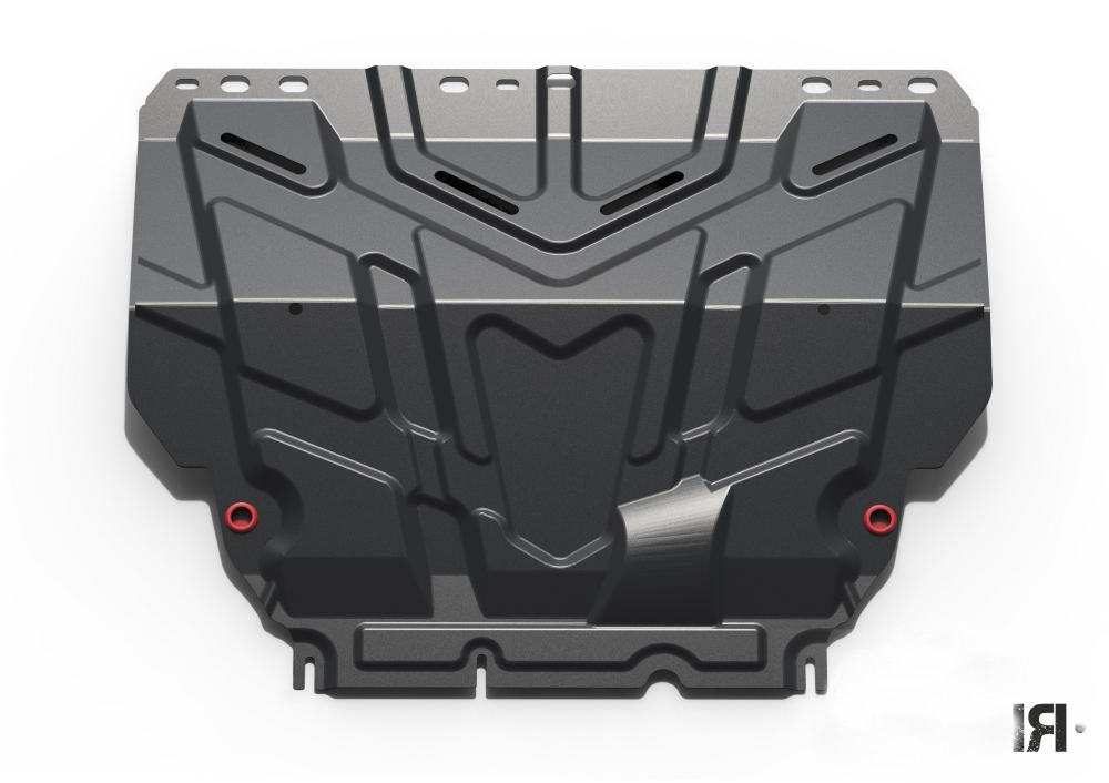 АвтоБРОНЯ 111018501 Защита картера + КПП для Ford Focus, Ford C-Max, Ford Grand C-Max, Ford Kuga